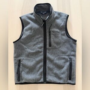 Polo Sport vintage grey fleece vest